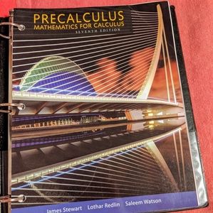 Pre Calc textbook (MATH&141)